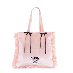 New✨LAST ONE✨Sanrio My Melody Velvet Tote Bag (Midnight MeloKuro Series)